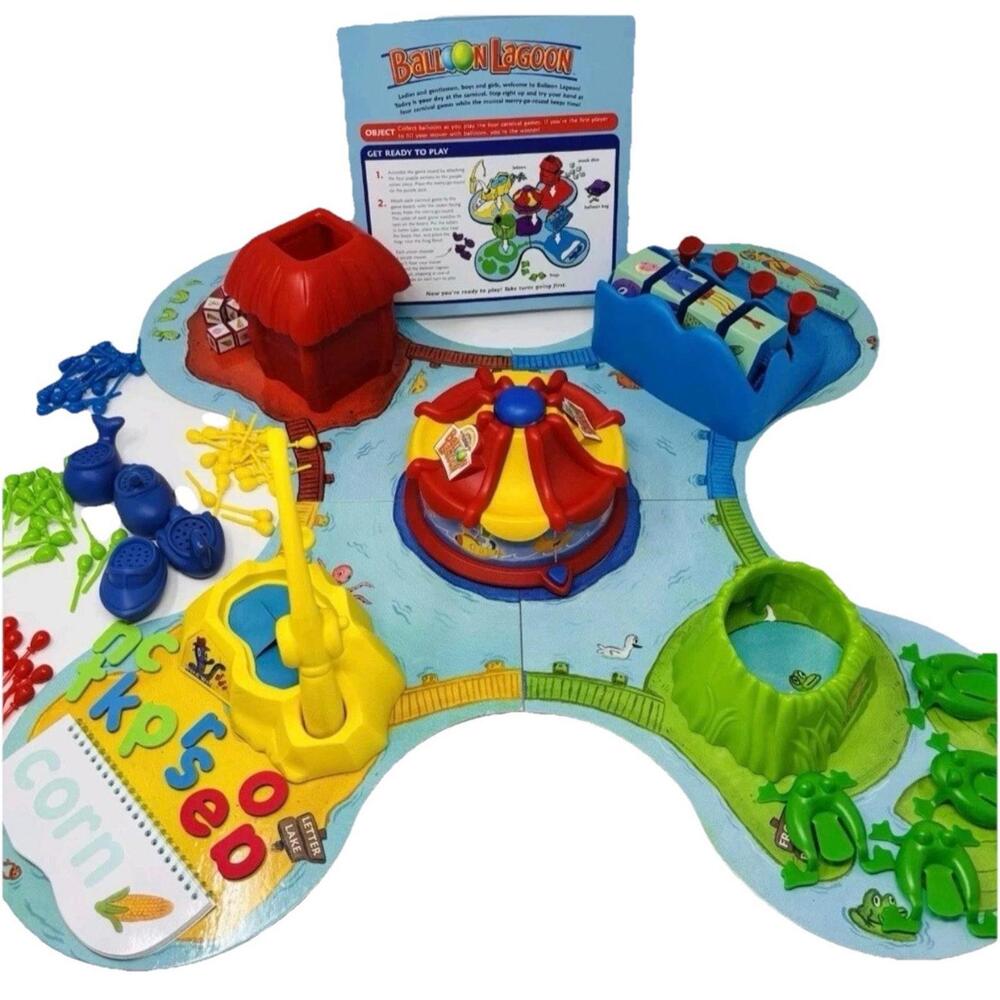 Cranium Balloon Lagoon Family Fun Carnival Game WORKS COMPLETE 2004  Excellent! - Picture 5 of 9